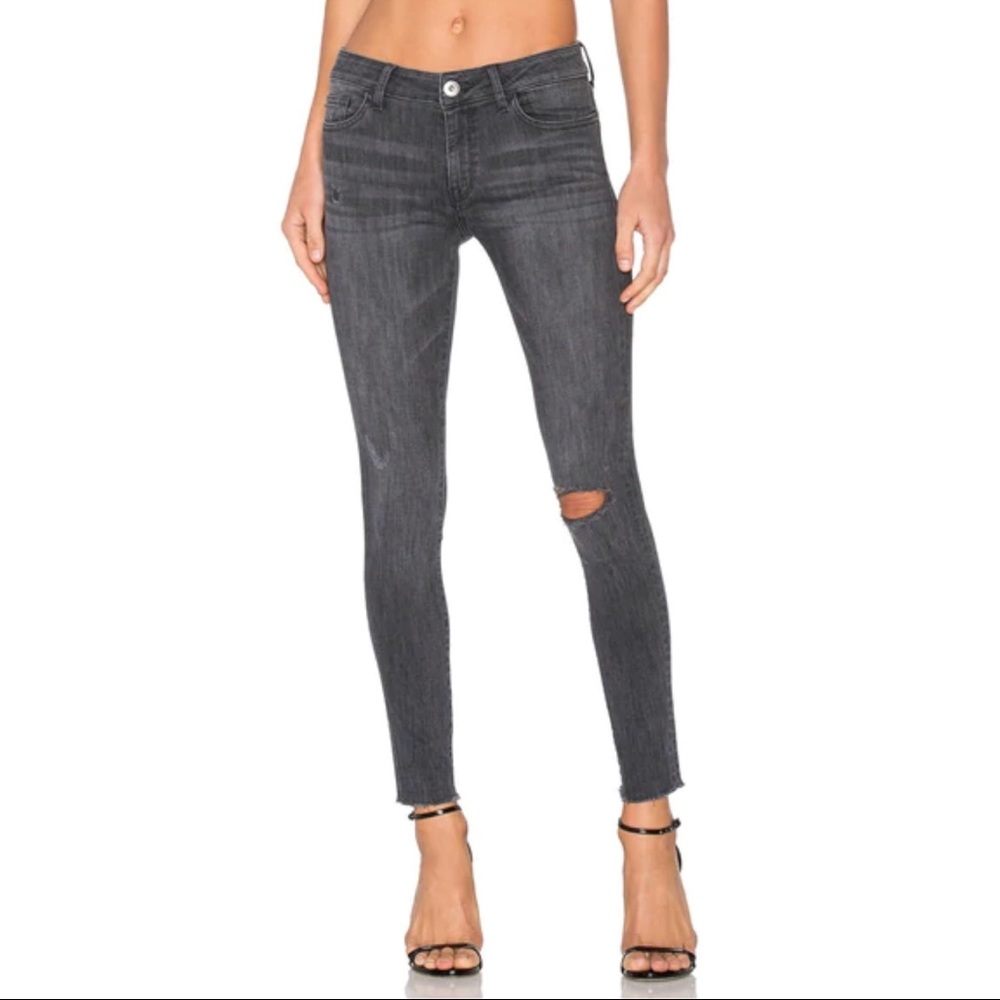 NWT JA x DL1961 NO. 3 Weathered Instasculpt Skinny Jeans / Size 27
